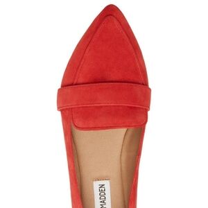 Steve Madden Jainna Loafer Flat Orange/Coral Size 5.5